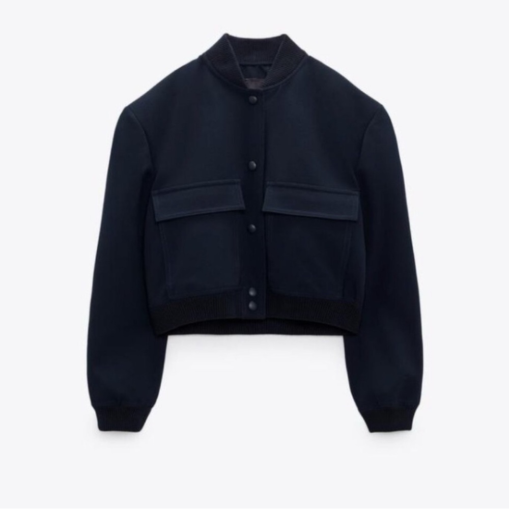 Zara cropped bomber